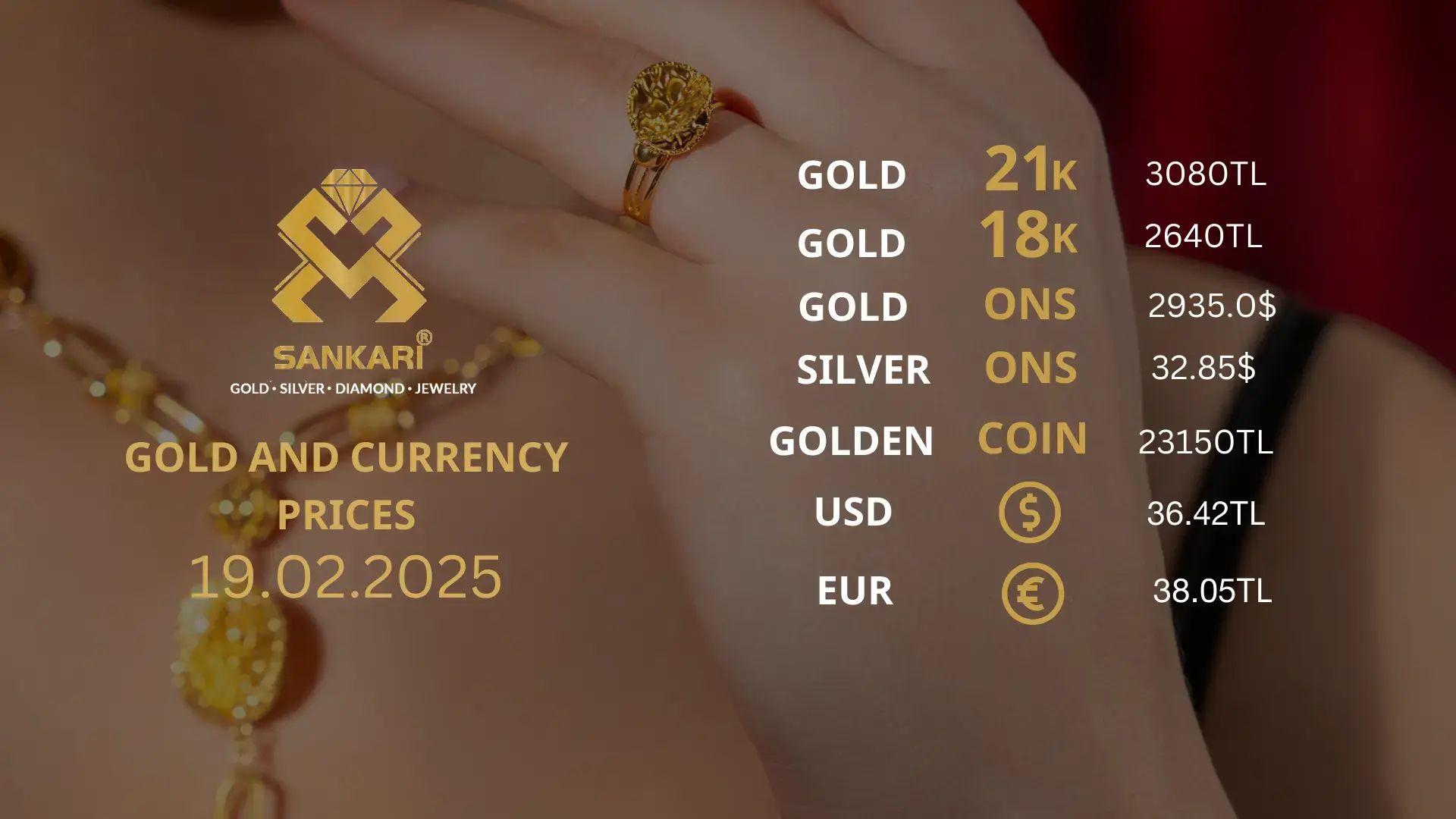 Gold Price Today, Wednesday 19 February 2025: Latest Updates Gold Prices