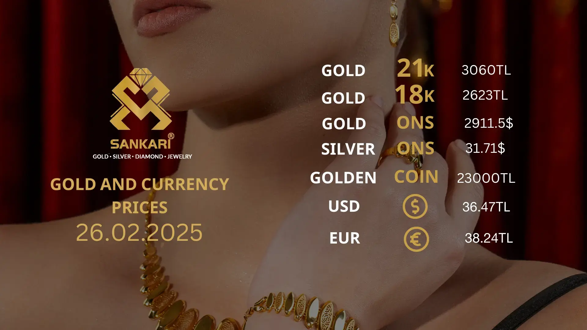 Gold Price Today, Wednesday 26 February 2025: Latest Updates Gold Prices