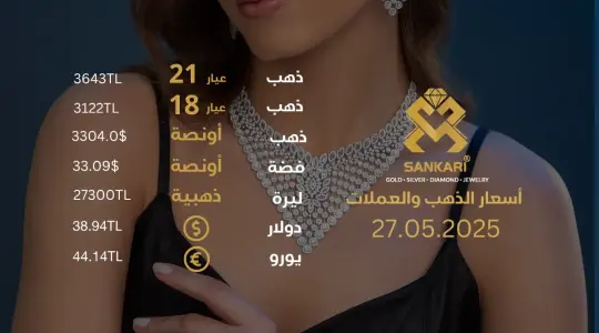 سعر الذهب اليوم في تركيا بتاريخ 2025-05-27 تحديثات دقيقة حول أسعار الذهب