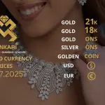 Gold Price Today, Monday 21 july 2025: Latest Updates Gold Prices