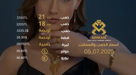 سعر الذهب اليوم في تركيا بتاريخ 2025-07-05 تحديثات دقيقة حول أسعار الذهب