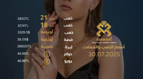 سعر الذهب اليوم في تركيا بتاريخ 2025-07-30 تحديثات دقيقة حول أسعار الذهب