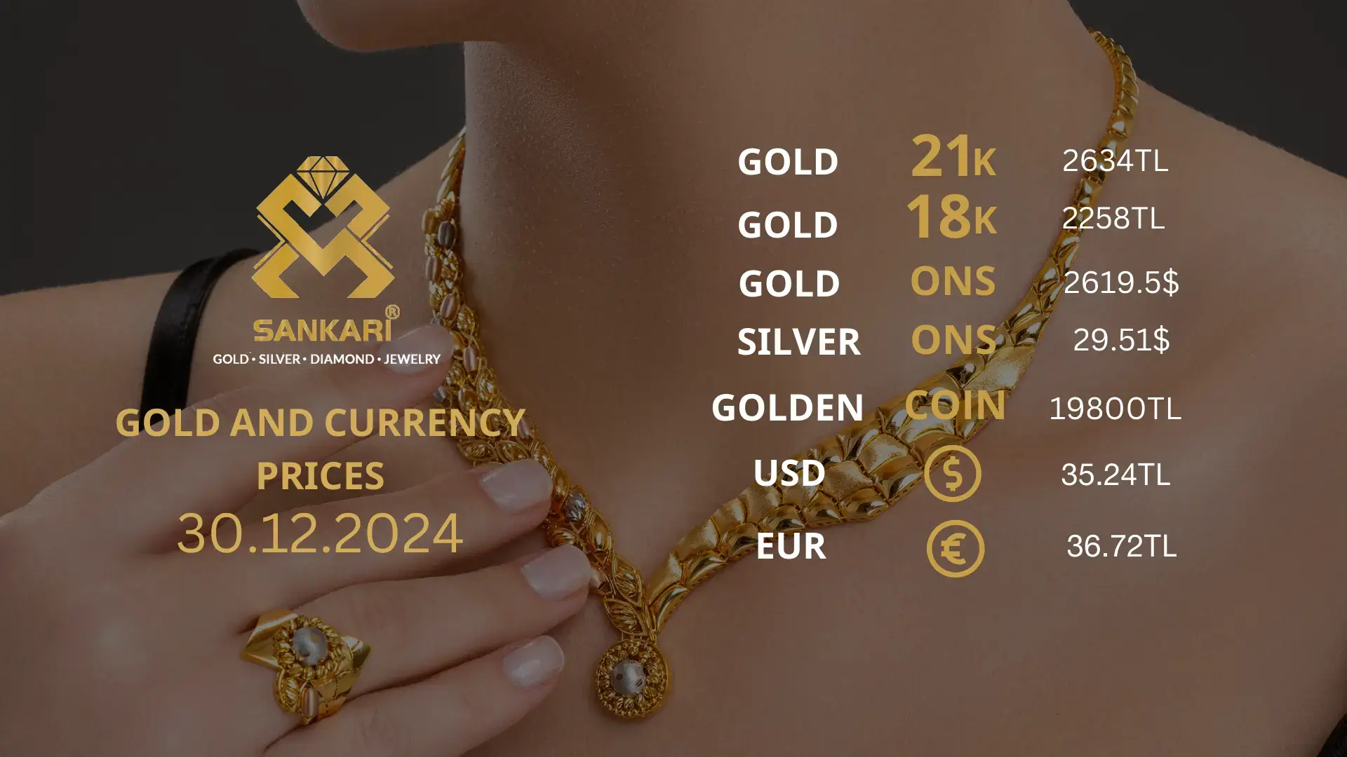 Gold Price Today, Monday 30 December 2024: Latest Updates Gold Prices