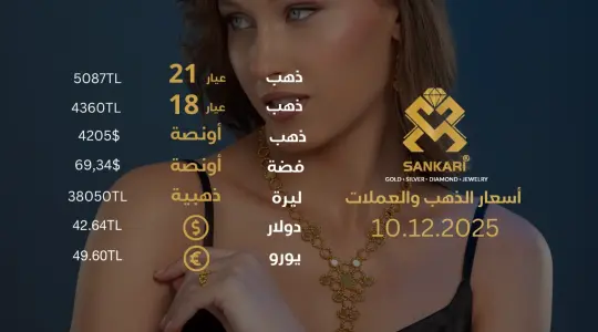 سعر الذهب اليوم في تركيا بتاريخ 2025-12-10 تحديثات دقيقة حول أسعار الذهب
