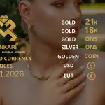 Gold Price Today in Turkey, Monday 26 January 2026 – Latest Gold & Currency Updates