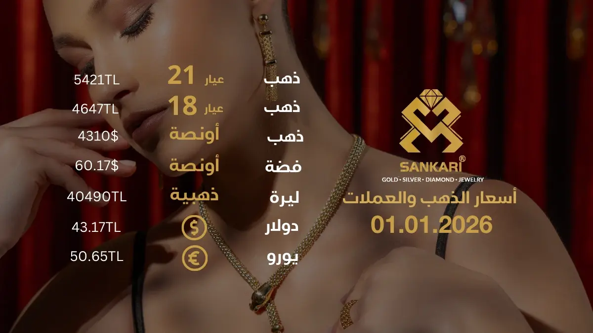 سعر الذهب اليوم في تركيا بتاريخ 2026-01-01 تحديثات دقيقة حول أسعار الذهب