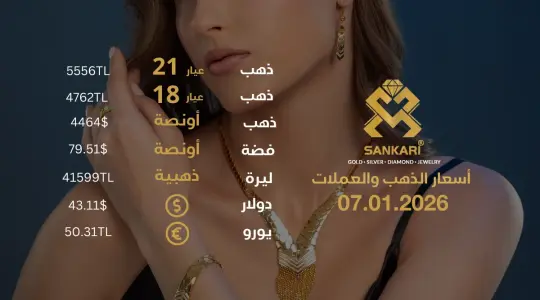 سعر الذهب اليوم في تركيا بتاريخ 2026-01-07 تحديثات دقيقة حول أسعار الذهب