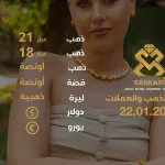 سعر الذهب اليوم في تركيا بتاريخ 2026-01-22 تحديثات دقيقة حول أسعار الذهب