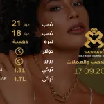 تحديث أسعار الذهب في تركيا - 17 سبتمبر 2024: سعر جرام الذهب والليرة الذهبية اليوم