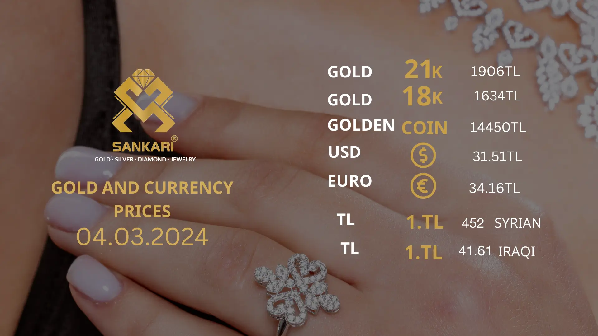 gold price in turkey monday 04-03-2024