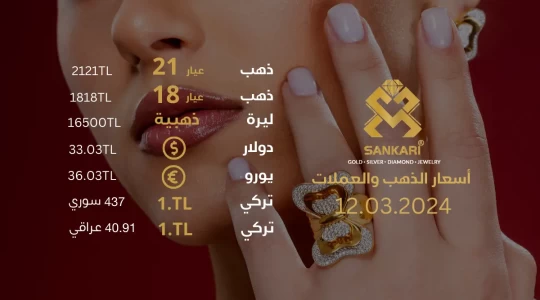 gold price in turkey tuesday 12-03-2024