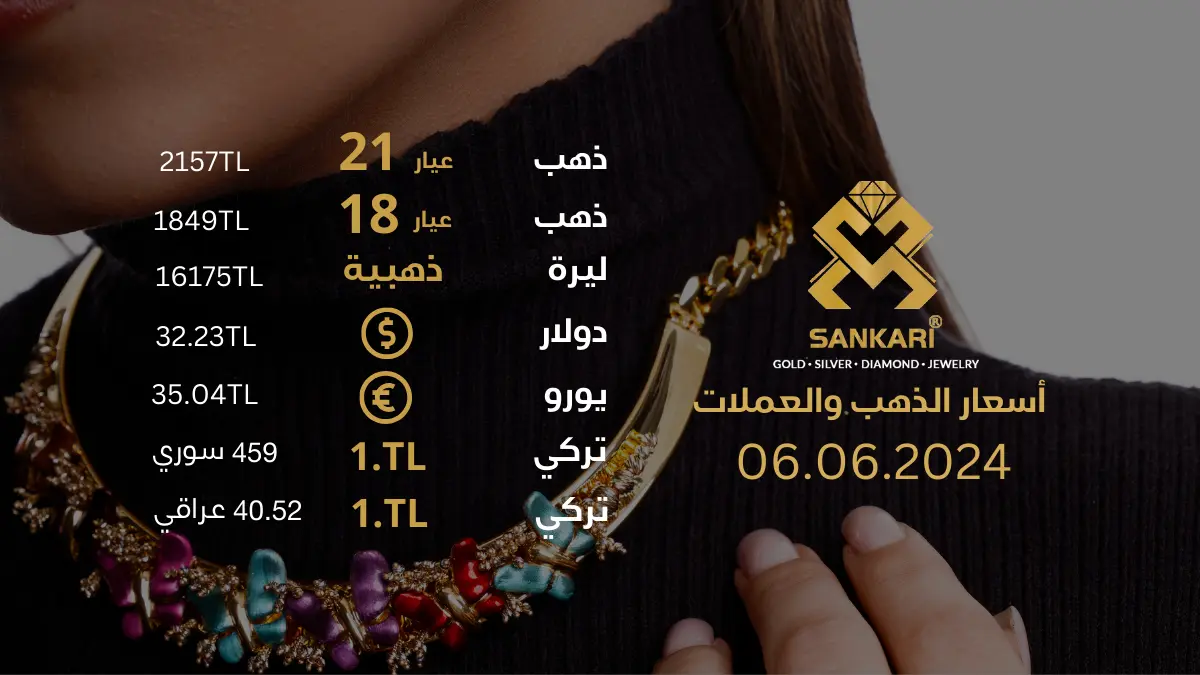 سعر الذهب اليوم الخميس 06-06-2024