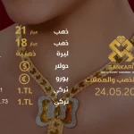 سعر الذهب اليوم الجمعة 24-05-2024