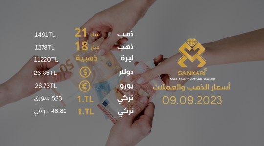 سعر غرام الذهب اليوم السبت 09-09-2024 - سعر الليرة اليوم