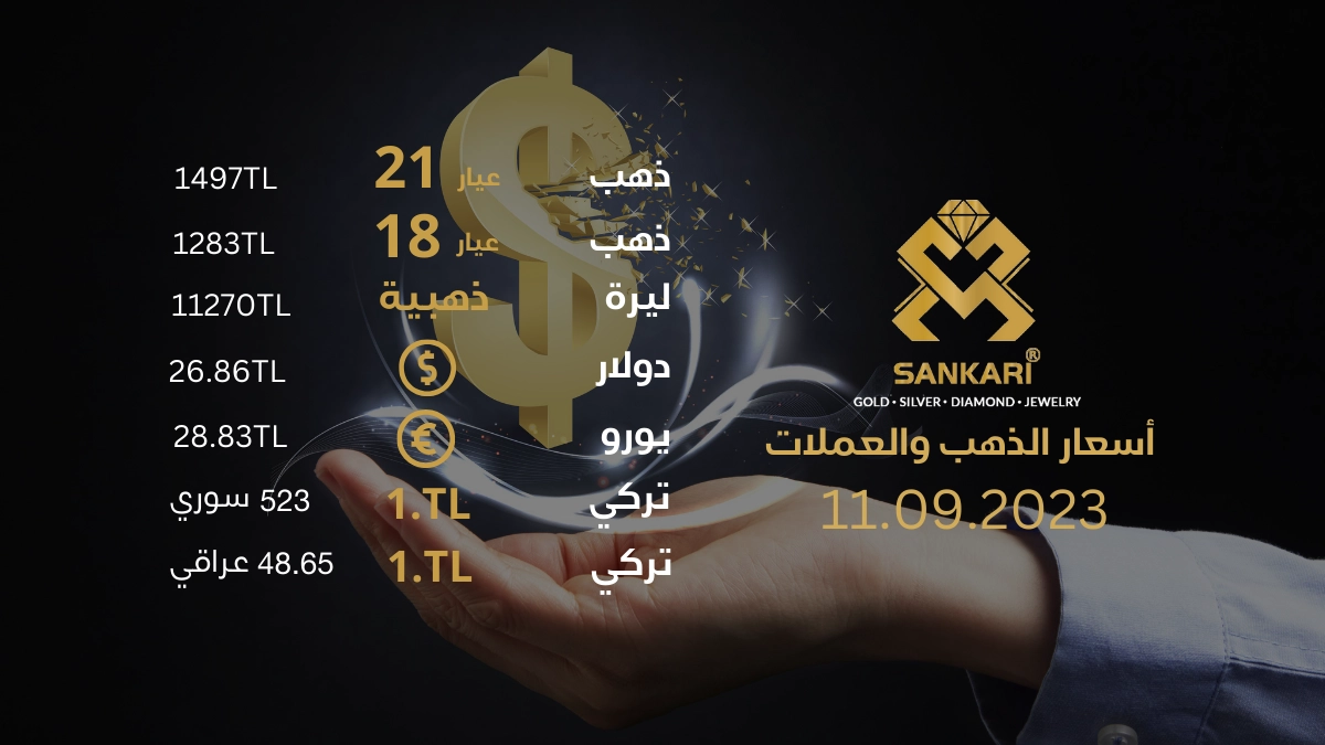 سعر غرام الذهب اليوم الاثنين 11-09-2024 - سعر الليرة اليوم