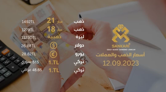 سعر غرام الذهب اليوم الثلاثاء 12-09-2024 - سعر الليرة اليوم