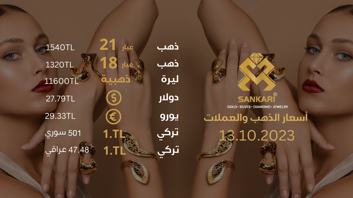 سعر غرام الذهب يوم الجمعة 13-10-2024 - سعر الليرة الذهب