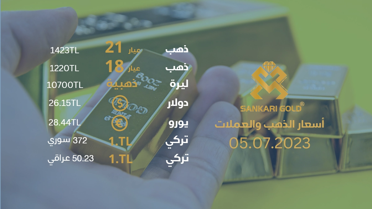 سعر الذهب اليوم الاربعاء - سعر نصف ليرة ذهب 05-07-2024